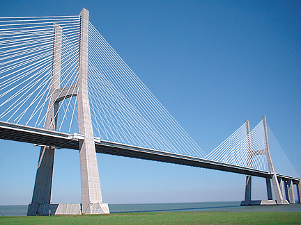 The Da Gama Bridge: icon of the proof positive standard of graphic workmanship